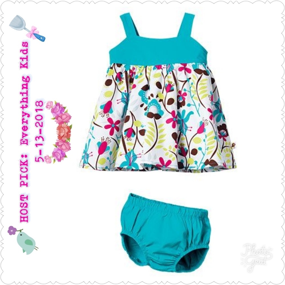 Tillia newborn Sundress Bloomers 6-9months